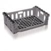 Maxi Nest Perforated Containers  - Bread Baskets with Bale Arms - 762L x 508W x 216Hmm - Grey - 65 Litres