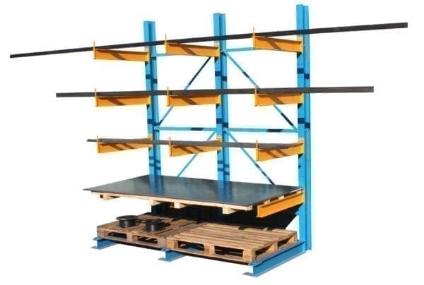 Cantilever Racking - Extension Bay - 4X1000Mm Arms - 1 Upright