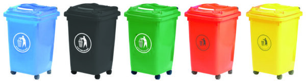 Wheeled Bins - 50 Litres - Available in Blue