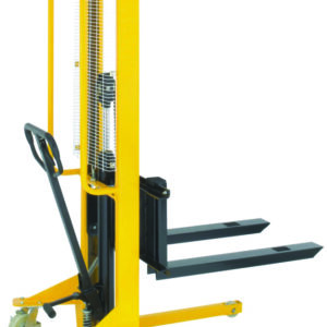 Hydraulic Stackers - Fork Type - Adjustable - 500kg Capacity - 1600mm Lift Height