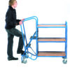 Standard Order Picking Trolley - 3 Plywood Trays